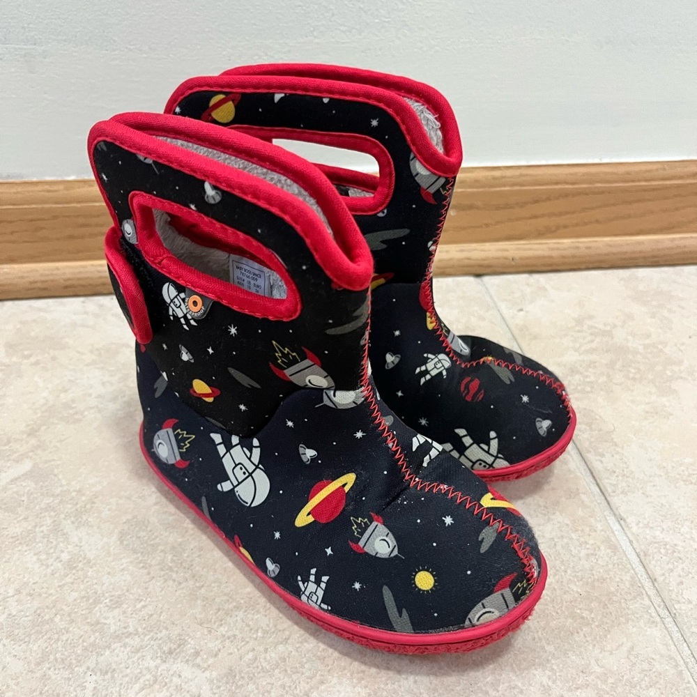 Bogs Baby Spaceman boots Waterproof - Picture 3 of 9